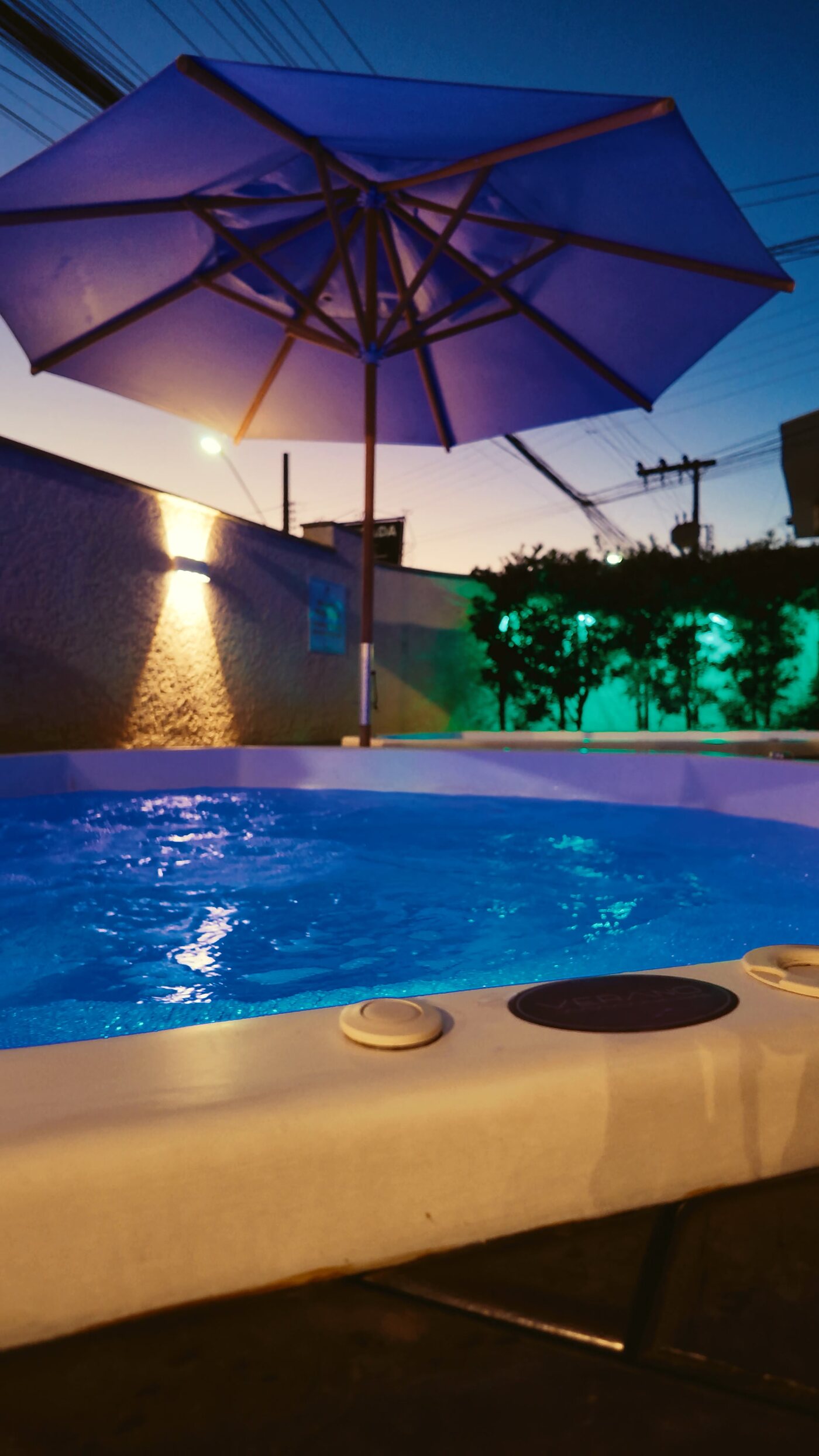 Detalhe das jacuzzis da Villa D'Luri